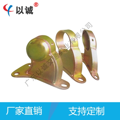 彩锌钢构车位挡轮座
